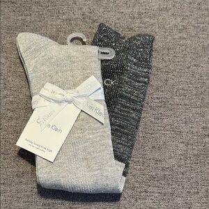 Calvin Klein Holidays luxury Knee high socks